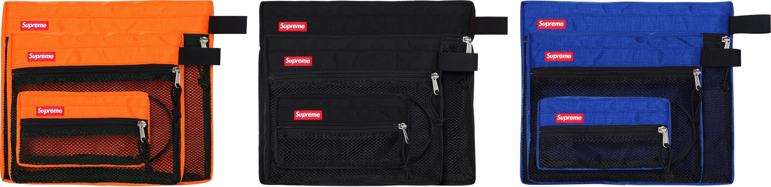 Mesh Organizer Bags (Set of 3)